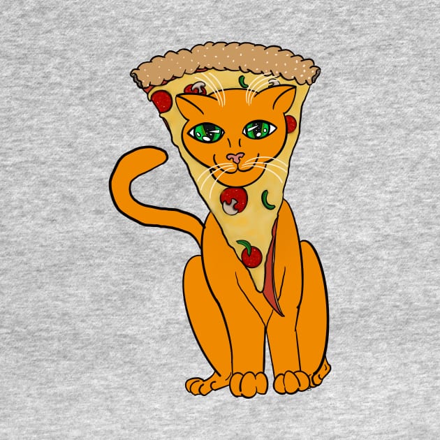 Pizza cat by CoffeePot